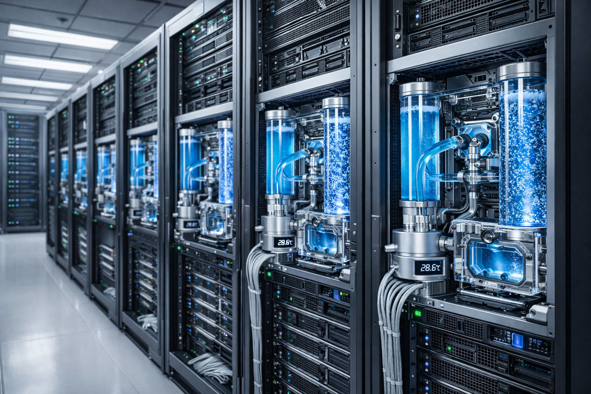 Delta Resistel Liquid Cooling Load Bank for Data Centre